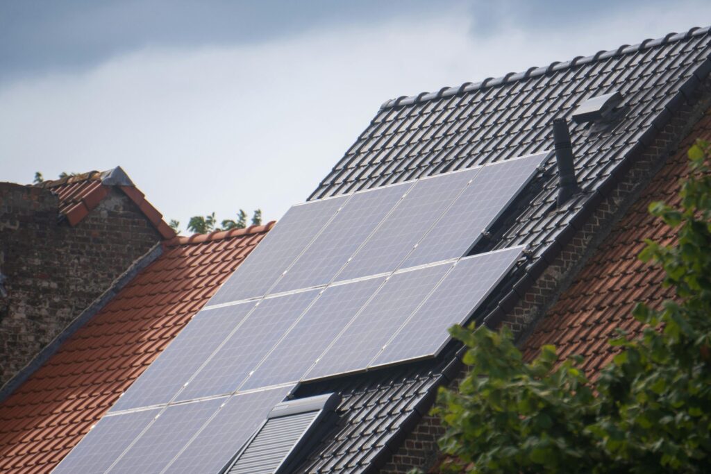 solar roof reroofing